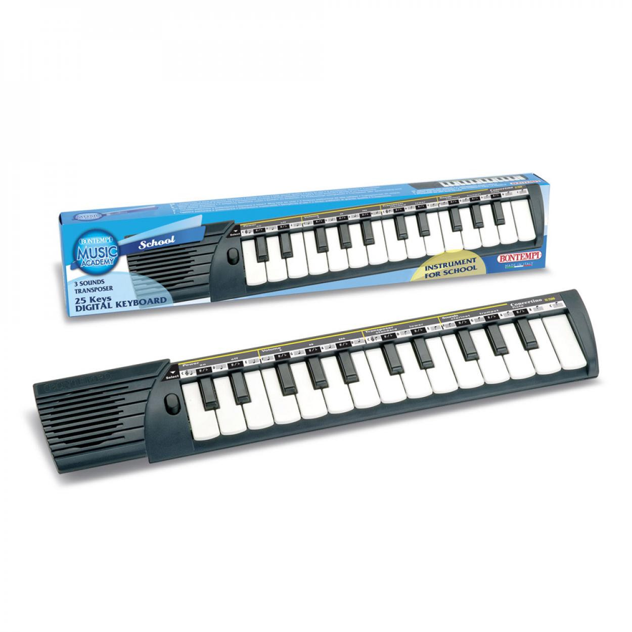 TASTIERA BONTEMPI CONCERTINO 25 TASTI 3 SUONI 00250058 53381