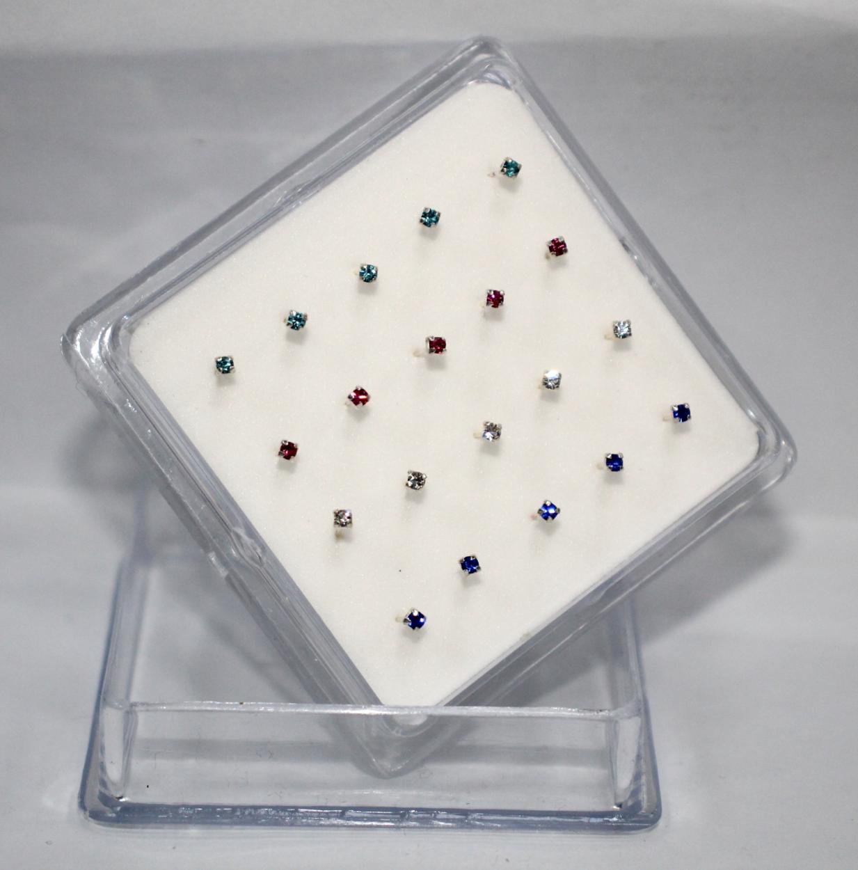 Orecchini Engelsrufer Donna Con Zirconi Colorati – Argento 925 Placcato Rodio – Modello Twinkel Star