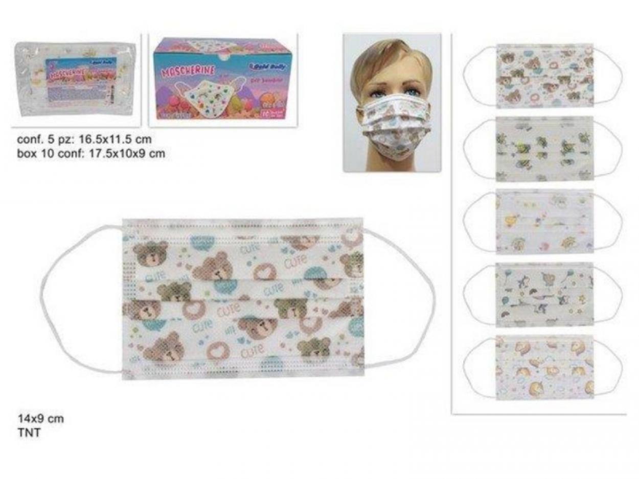 MASCHERINA PROTETTIVA PER BAMBINI 560754 40842