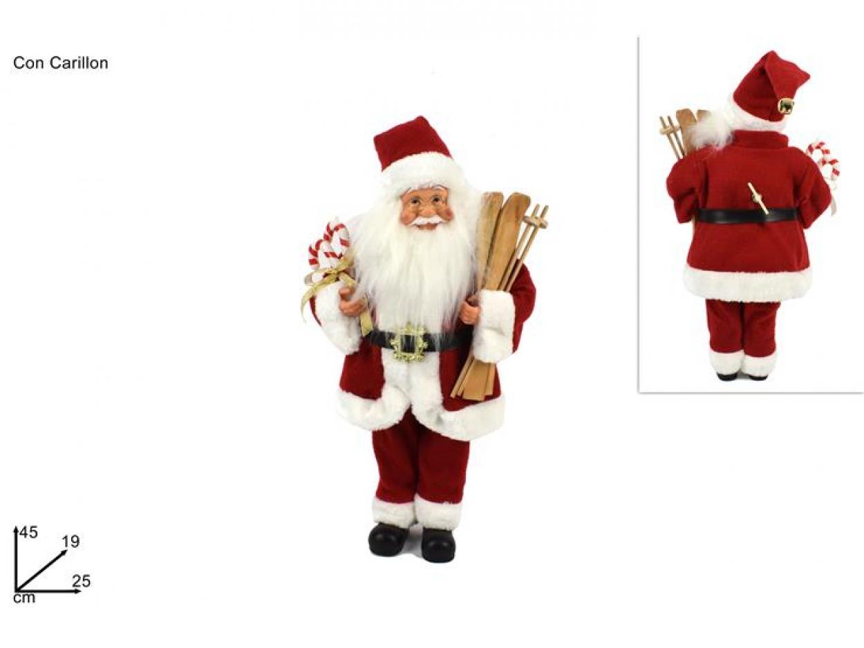 BABBO NATALE CARILLON 45cm 103242 40649