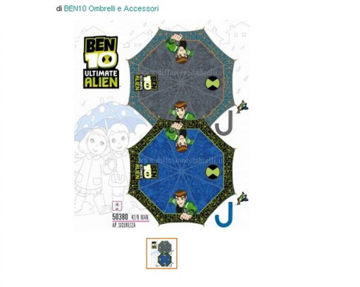OMBRELLO O/5410/AUTOMATICO/BEN10/357