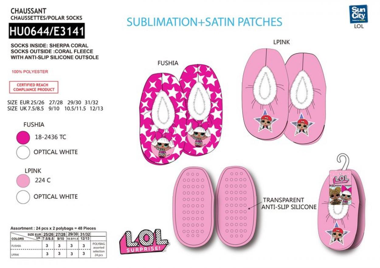 HU0644 CHAUSSONS ELASTIQUE F 40892