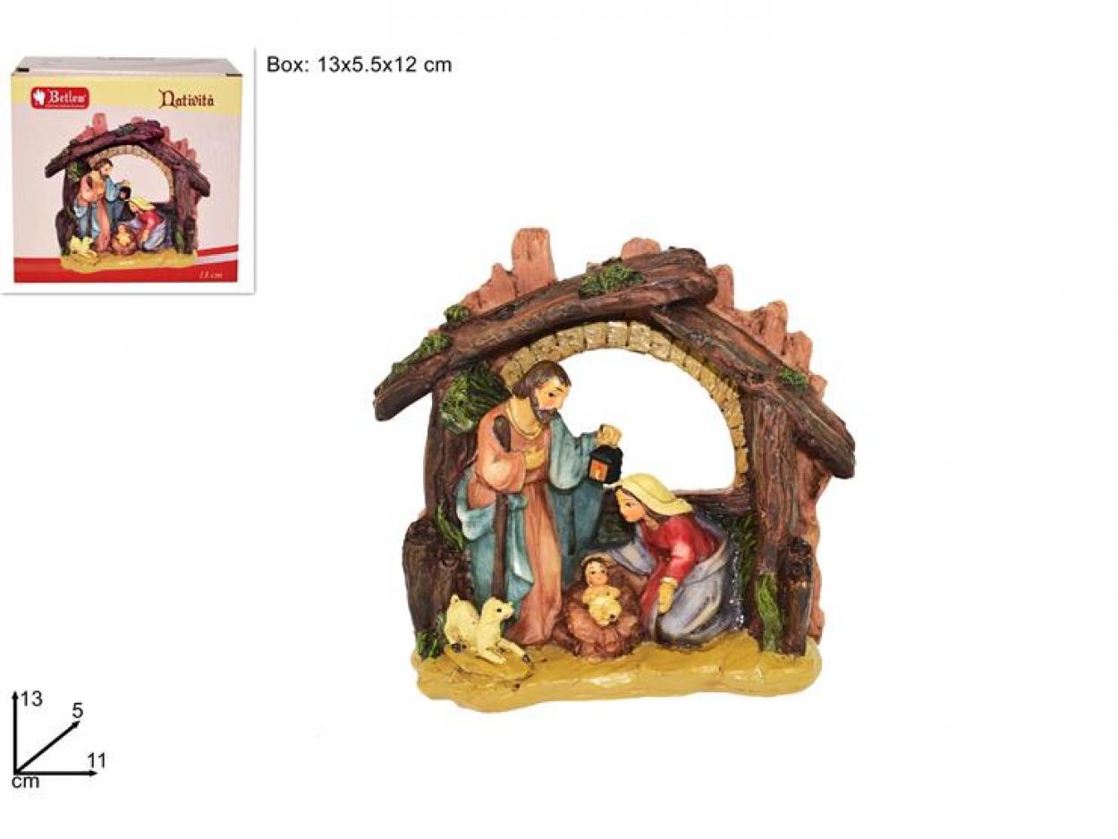NATIVITA' CON CAPANNA 675805 40649