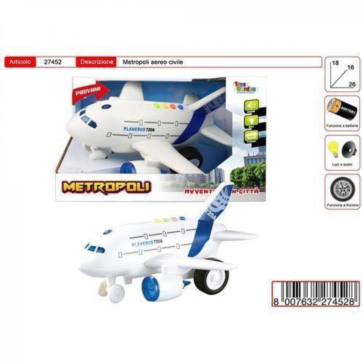 METROPOLI AEREO CIVILE 27452 41452