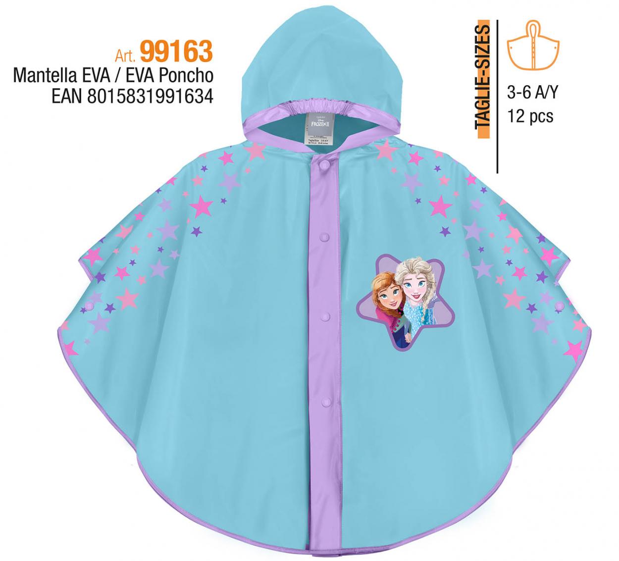PONCHO PIOGGIA FROZEN II 99163 40035