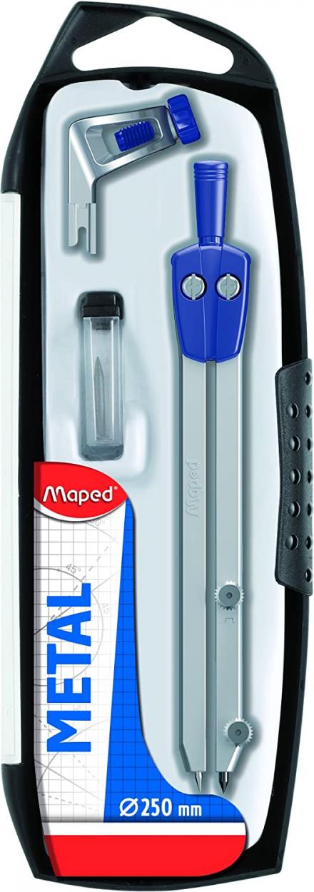 00902727 COMPASSO MAPED METAL 3pz 197512 53381