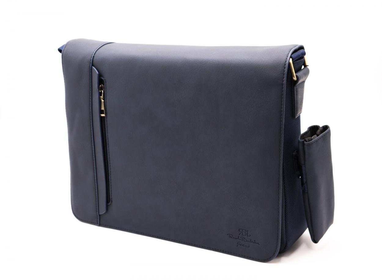 BAG132 BORSELLO UOMO RB L BLU 52248