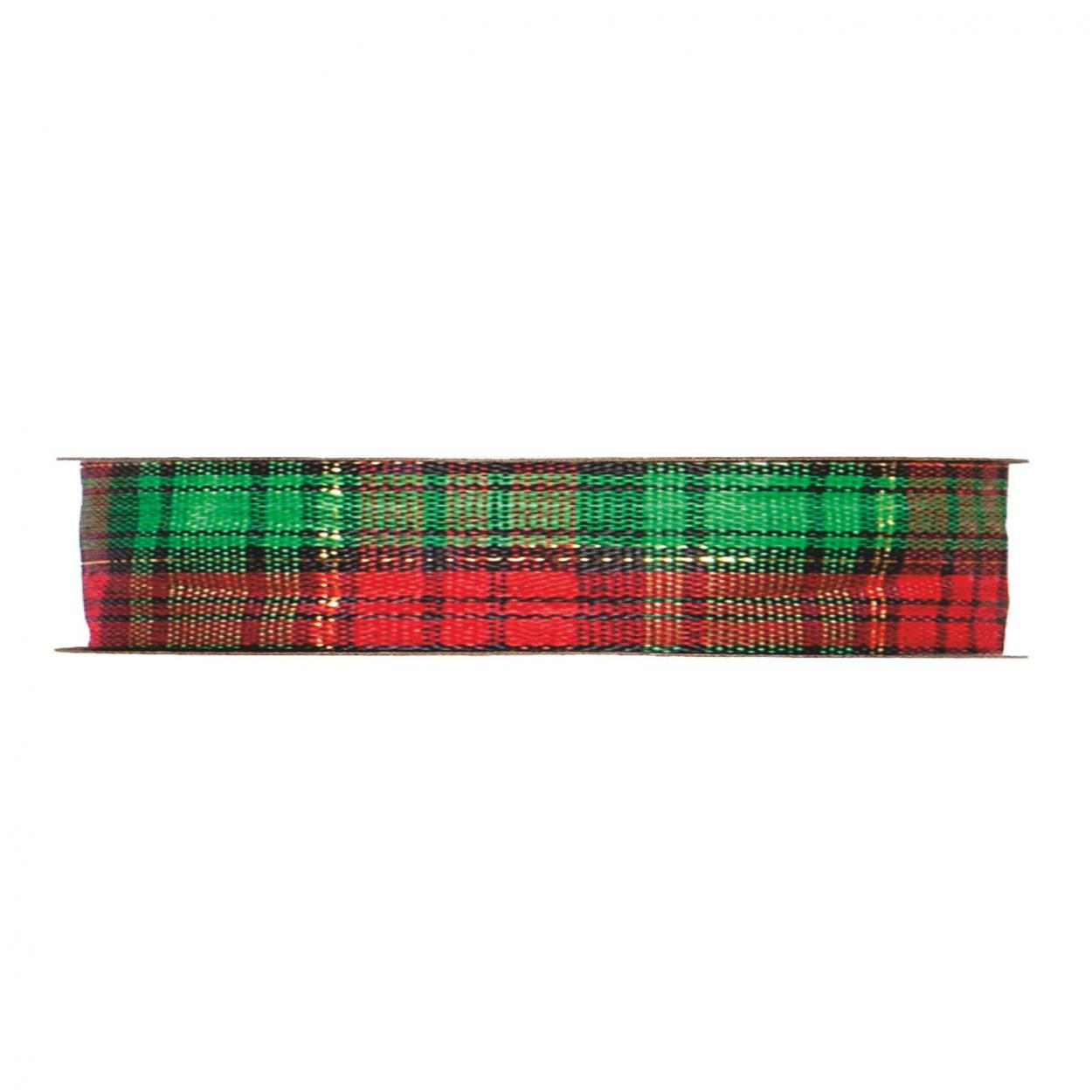 NASTRO SCOZZESE MM25X45MT RED/GREEN 2276M73 41229