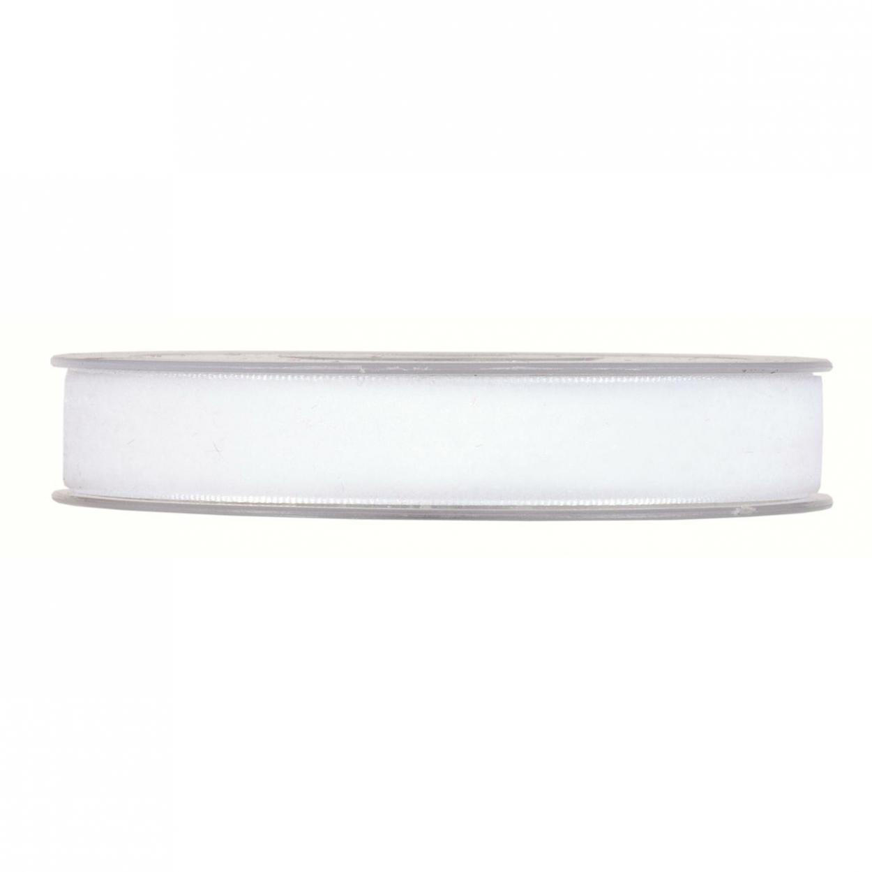 VELVET RIBBON MM15X9MT WHITE 3411P01 41229