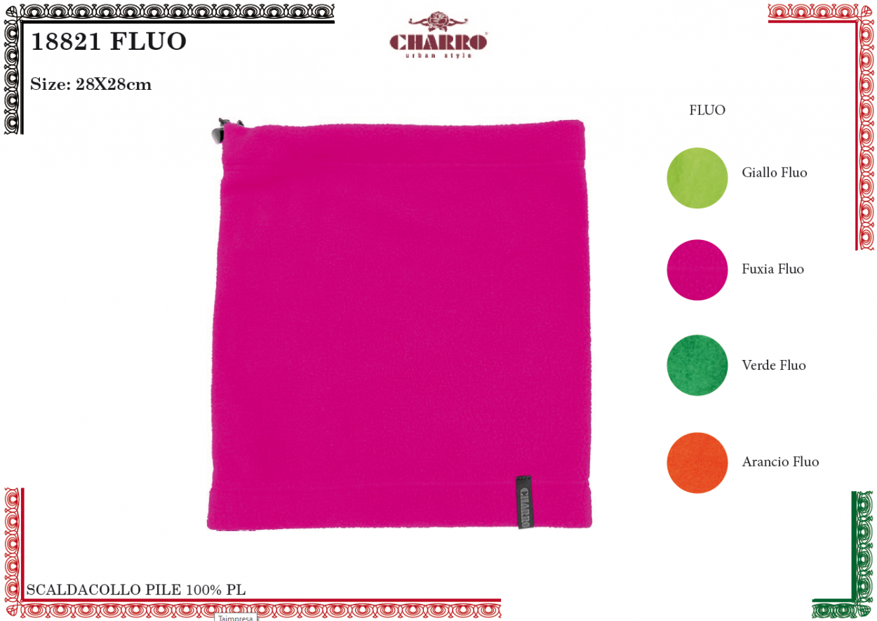 SCALDACOLLO PILE 18821 FLUO CHARRO 40351