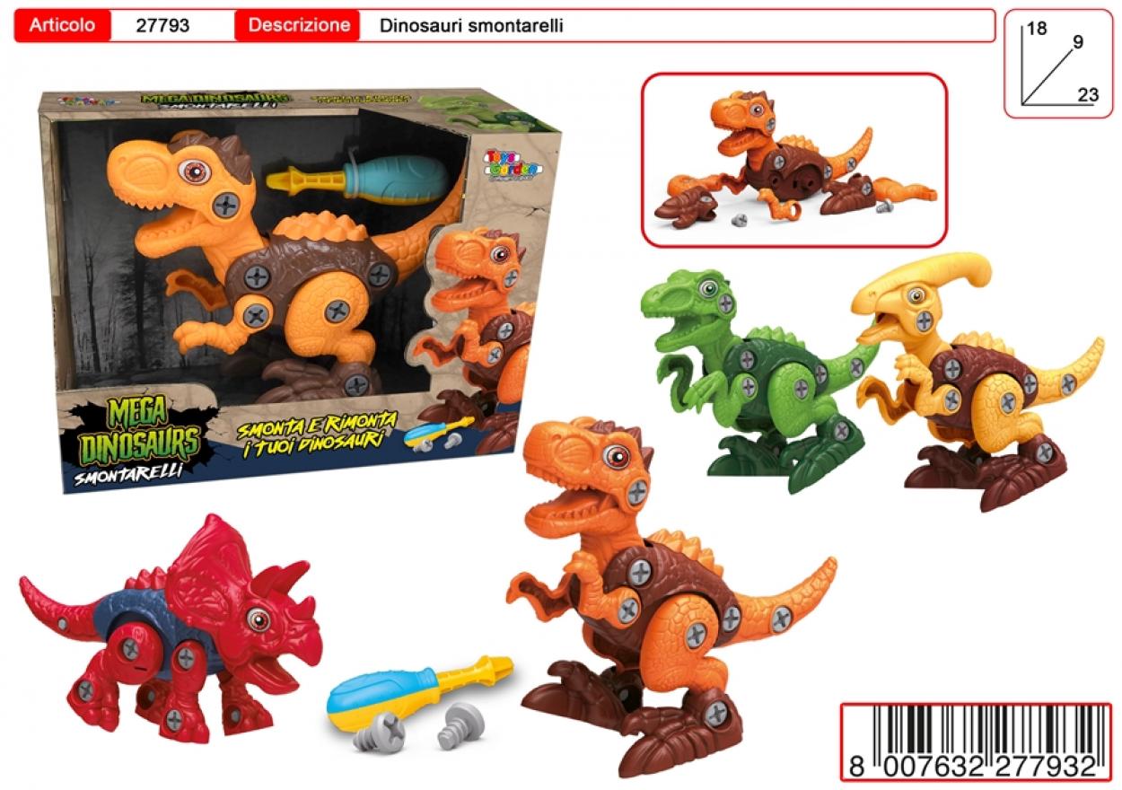 MEGA DINOSAURS SMONTABILI 27793 41452