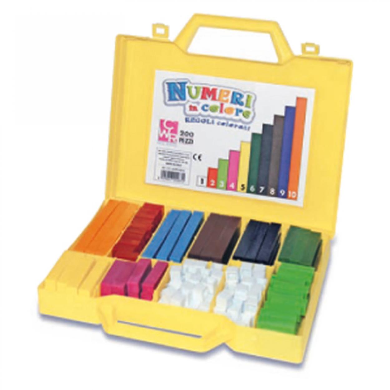 00250335 NUMERI IN COLORE REGOLI CWR 200pz 53381