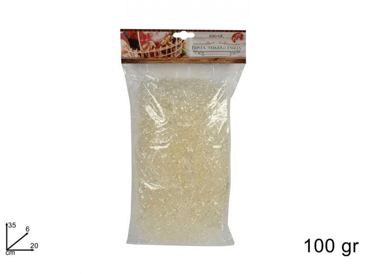 BUSTA TRUCIOLO PAGLIA TRASPARENTE 100gr 609411 40649