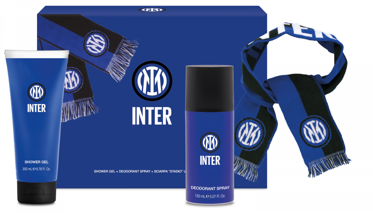 INTER GIFT SET DEO 150ml + SG 200ml + SCIARPA 861927 41457