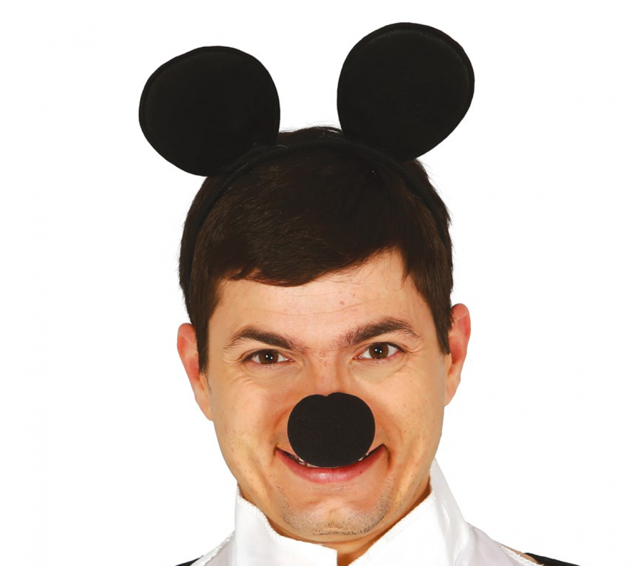 ORECCHIE TOPO IN STOFFA 16369 52833