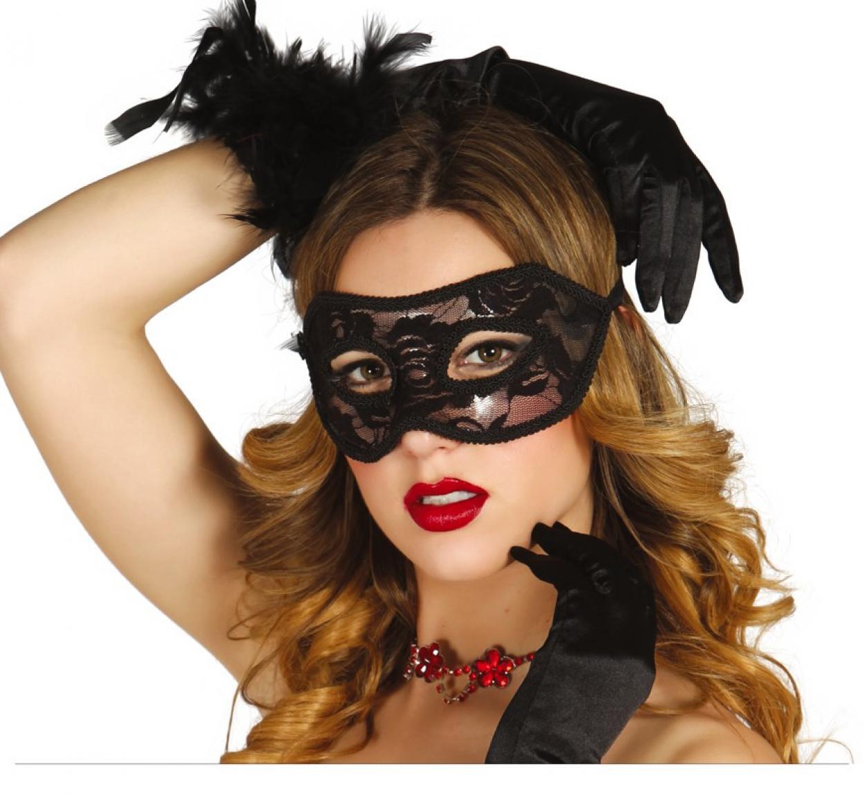 MASCHERA SEXY NERA 12701 52833