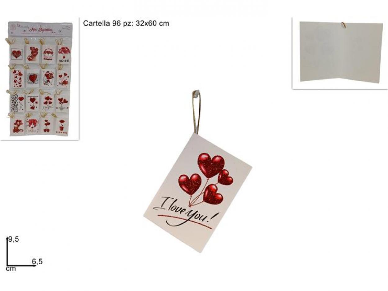 CARTELLA BIGLIETTINI SAN VALENTINO 161105 40649