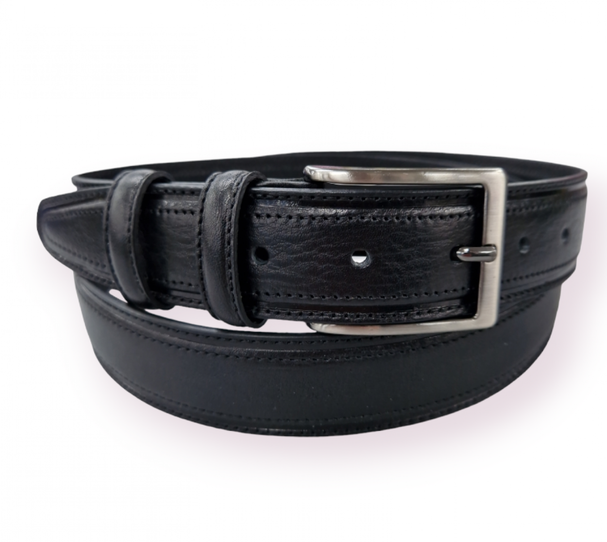 CINTURA IN PELLE CLASSICO 035/PELLE/PELLE/0212/53054 NERO