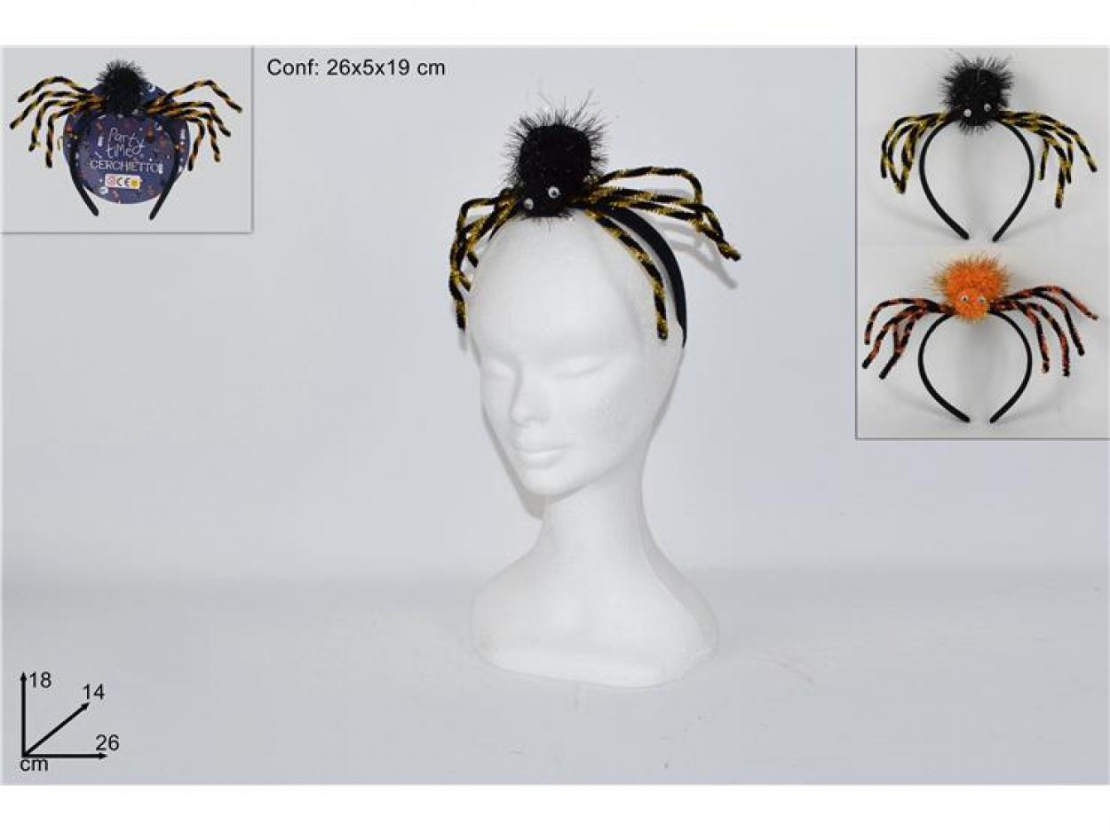 CERCHIETTO RAGNO HALLOWEEN 753077 40649