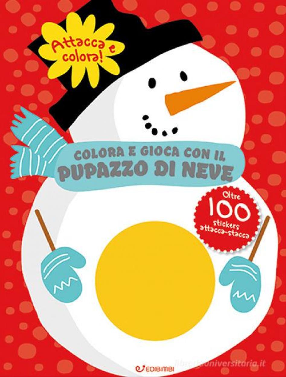 COLORA E GIOCA2 - PUPAZZO DI NEVE 641692 41417