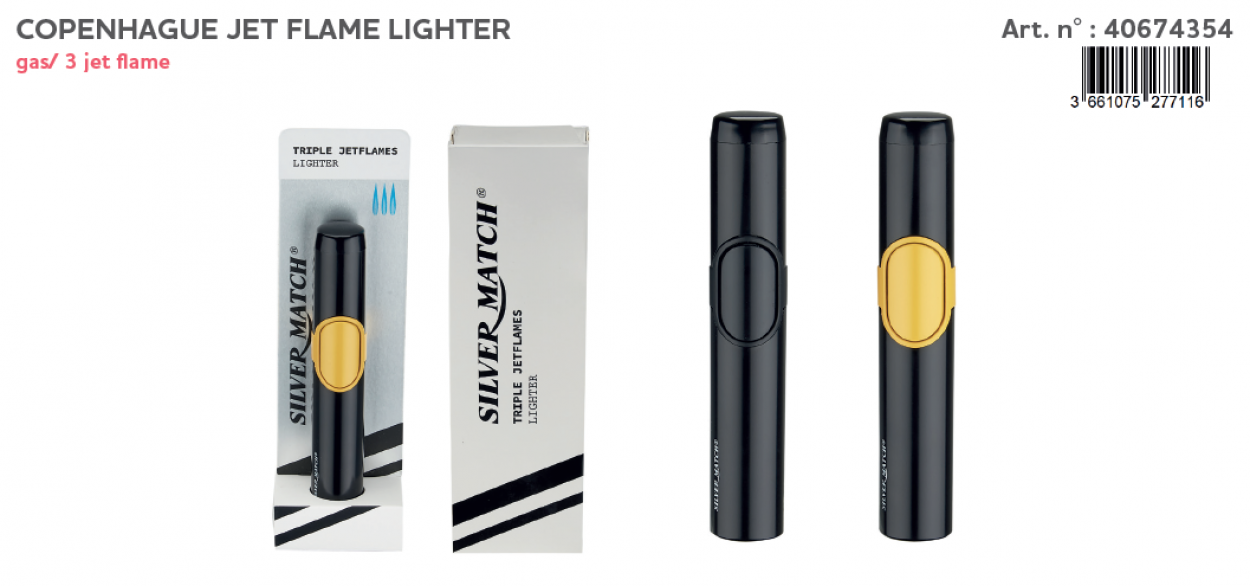 SM COPENHAGUE JET FLAME LIGHTER 40674354 41187