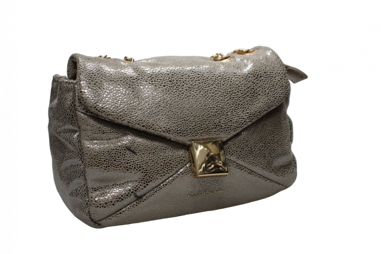 61866/MUSA OR BORSA CON PATTA ORO 23x15cm 41233