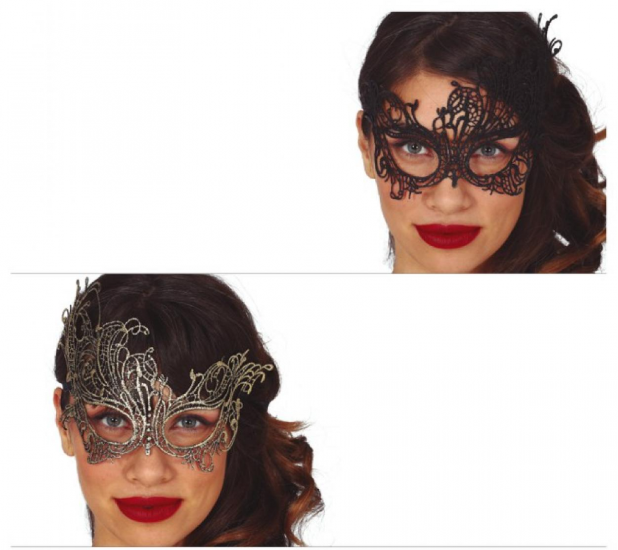 MASCHERA FILIGRANA DORATA 12019 52833