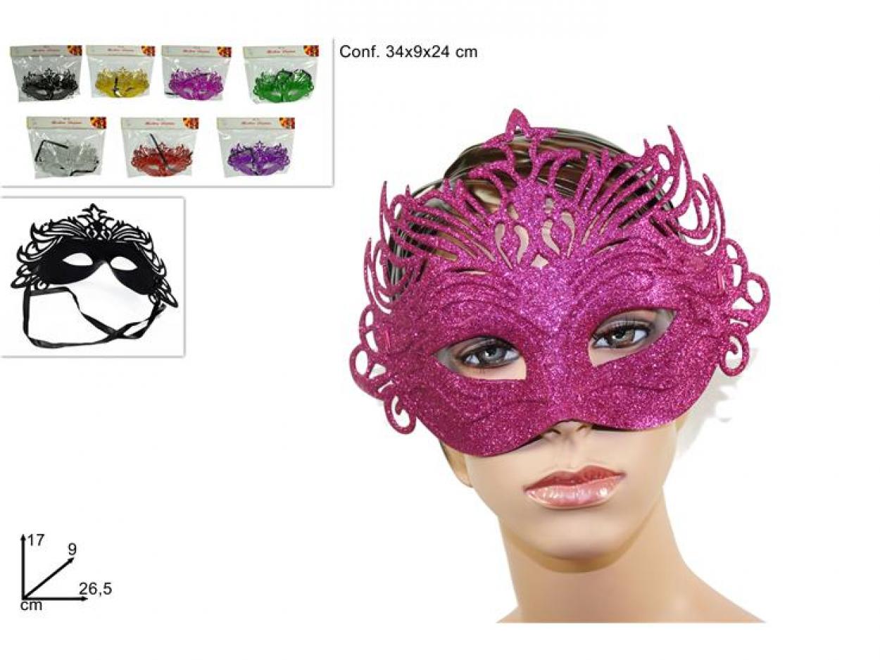 MASCHERA VENEZIANA GLITTER 180149 40649