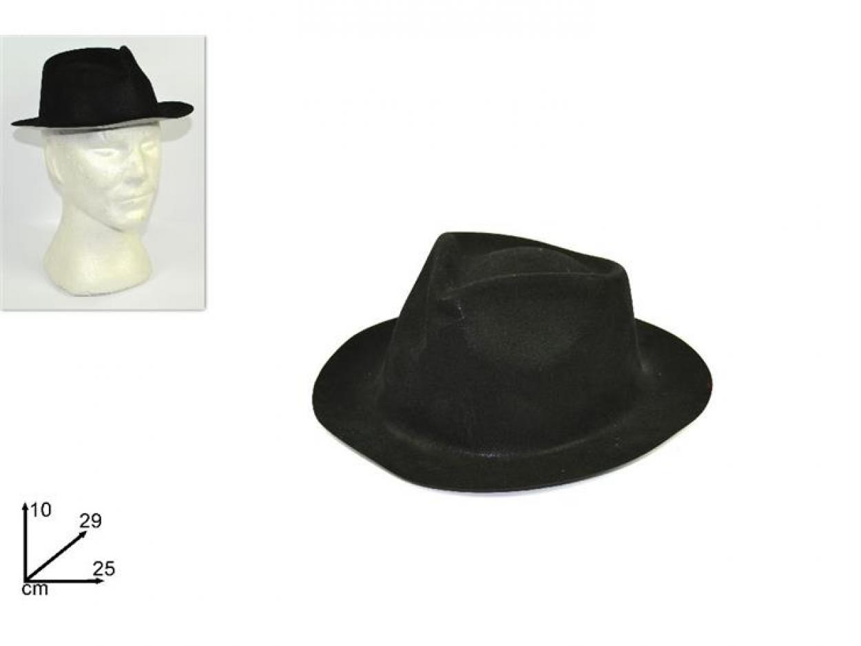 CAPPELLO BOSS FLOCCATO NERO 376771 40649