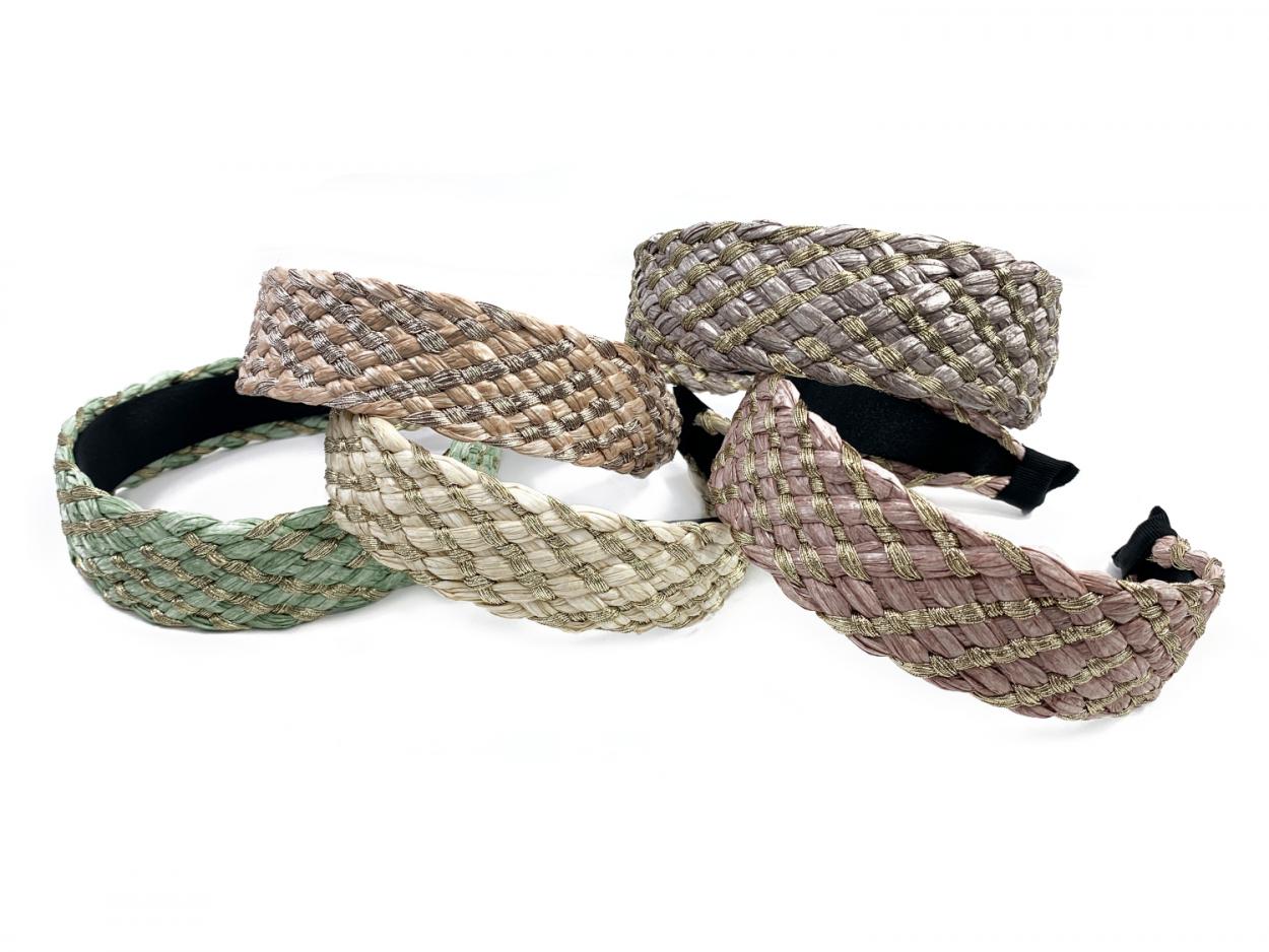 FD31994 CERCHIETTO INTRECCIATO NUDE COLOURS 41414