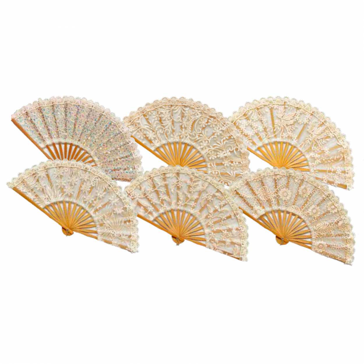 VENTAGLI PIZZO 2 BEIGE 40043