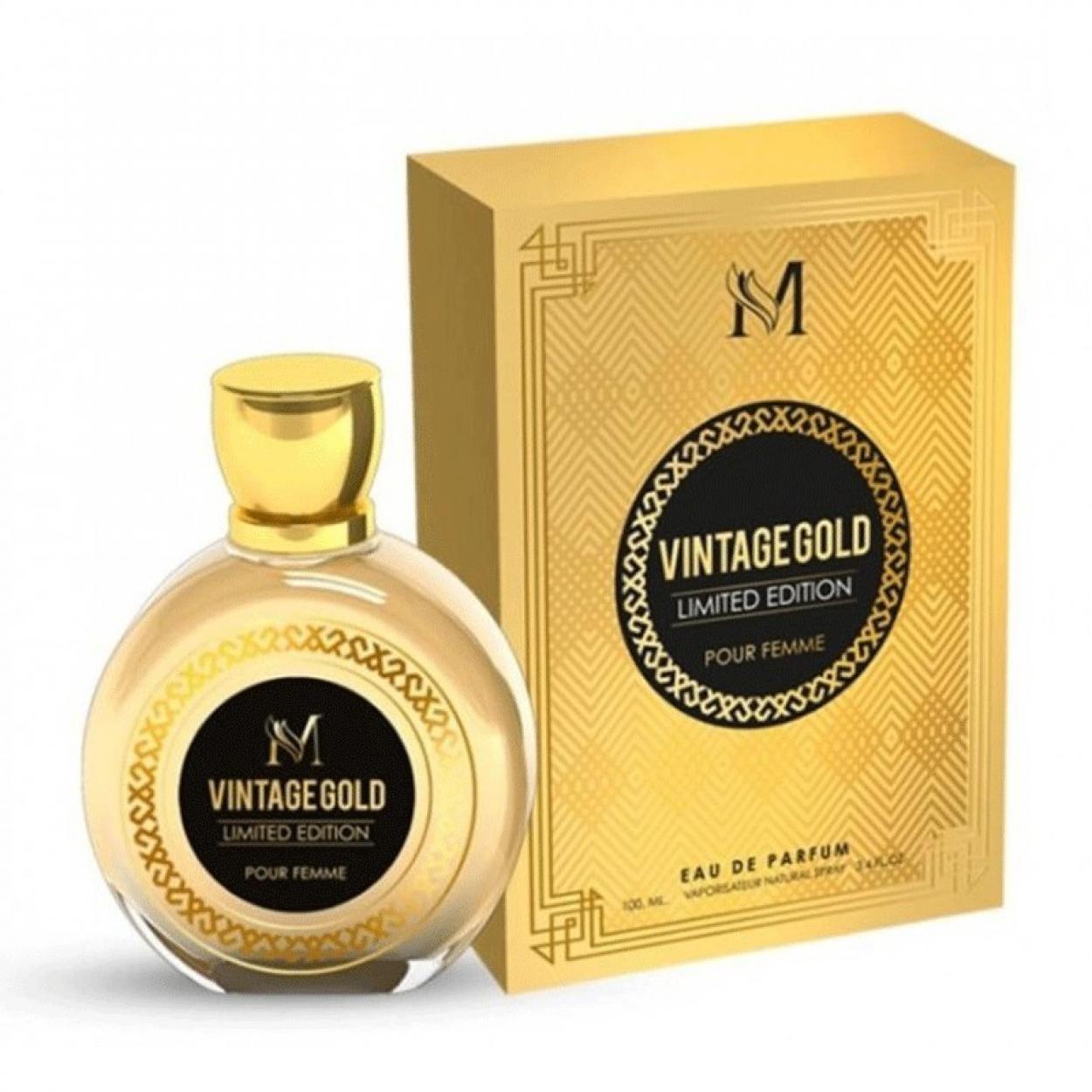 MB001 VINTAGE GOLD LIMITED EDITION POUR FEMME EDP 100ml 54724