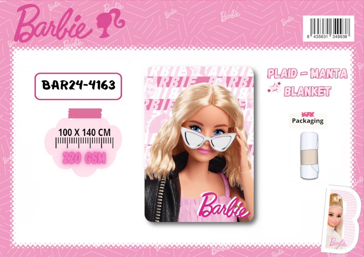 BAR24-4163 BARBIE PLAID 55354