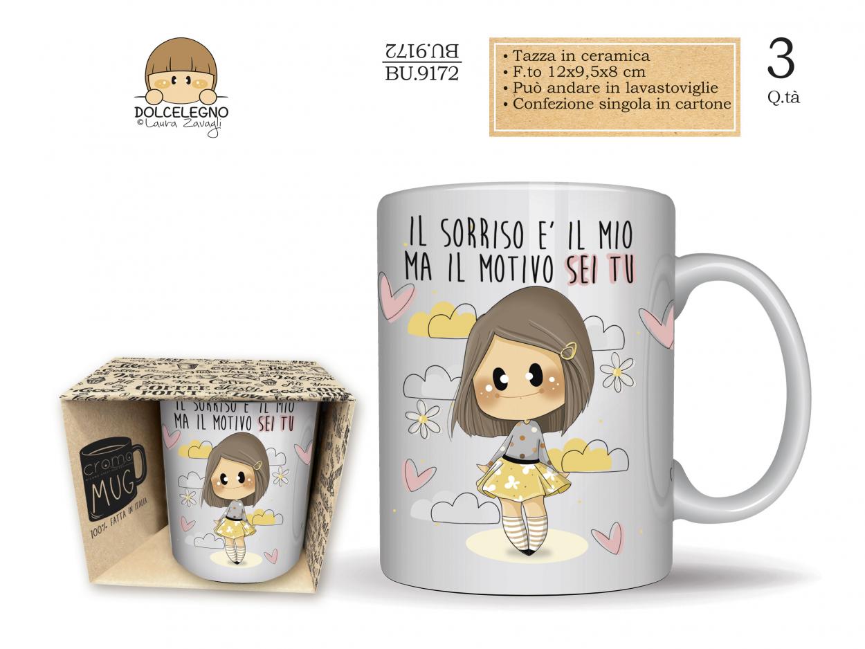 BU9172 TAZZA BUBINA LOVE 40631