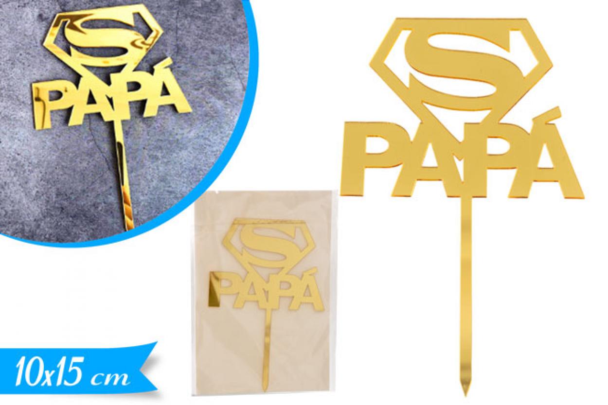 CAKE TOPPER PAPA' 708648 40617
