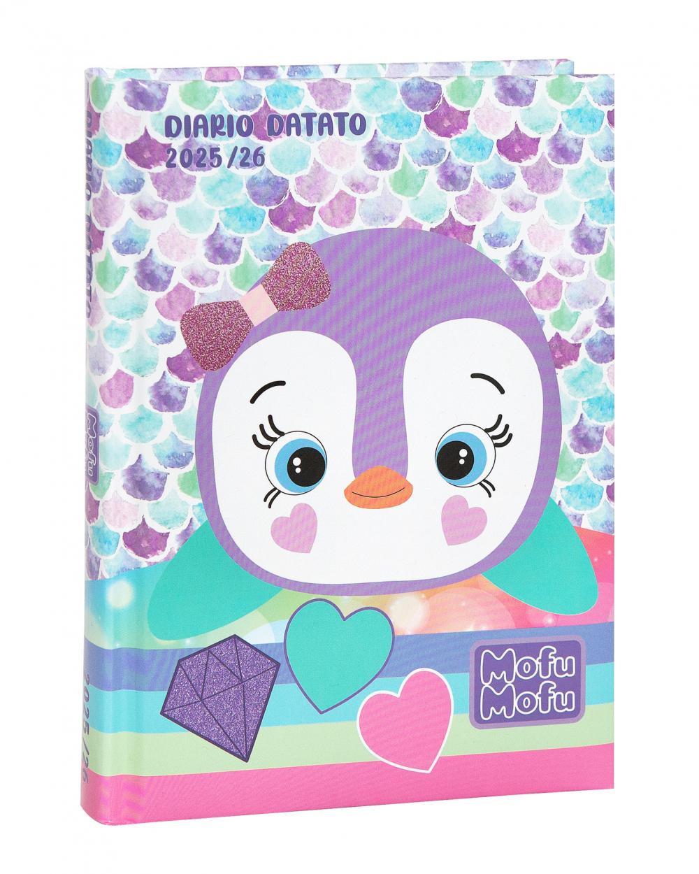 73655PI DIARIO 12MM STD PINGUINO MOFUMOFU 41349