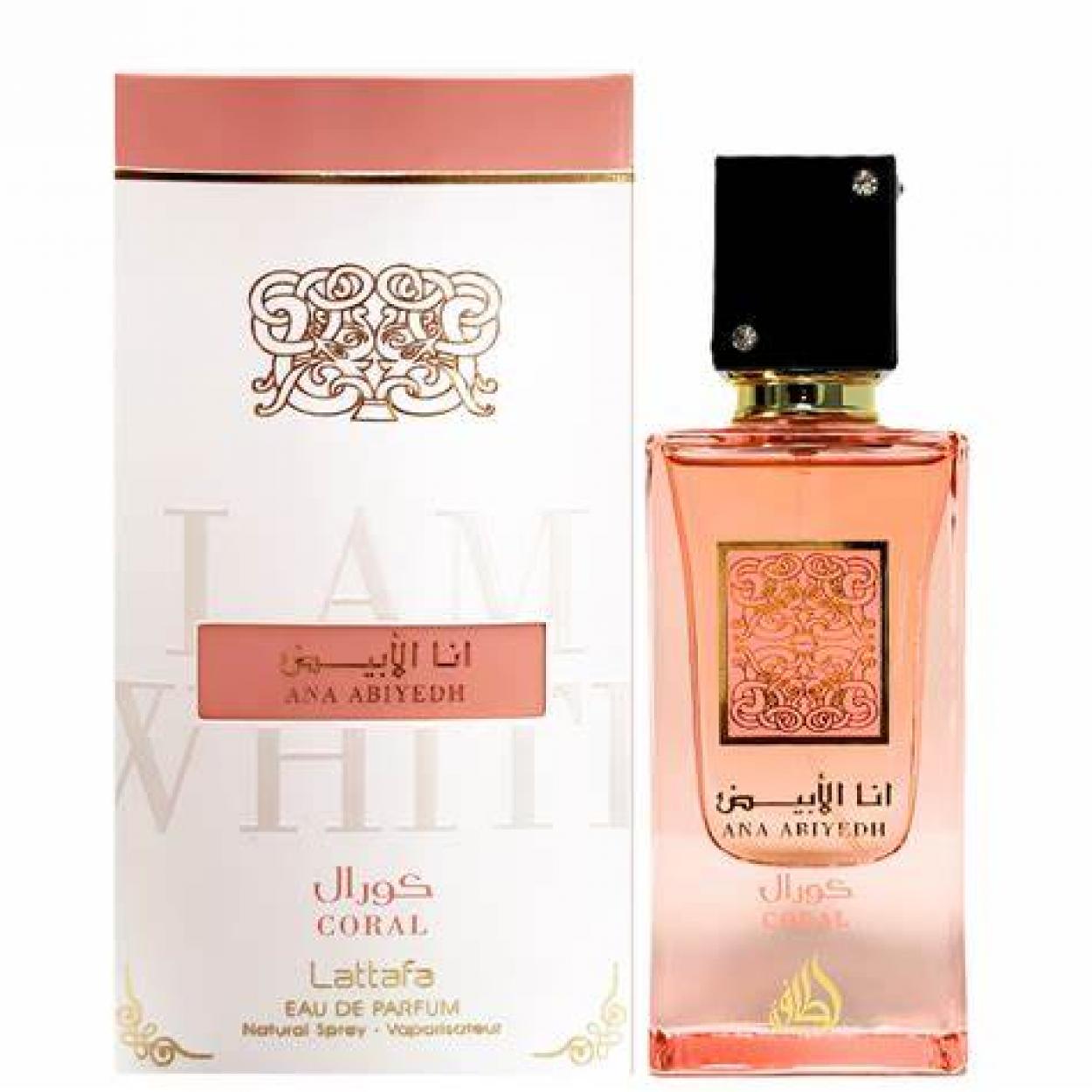 LATTAFA ANA ABIYEDH CORAL EDP 60ml 341826 56888 ( Ispirato : Room 1015 Wavechild )