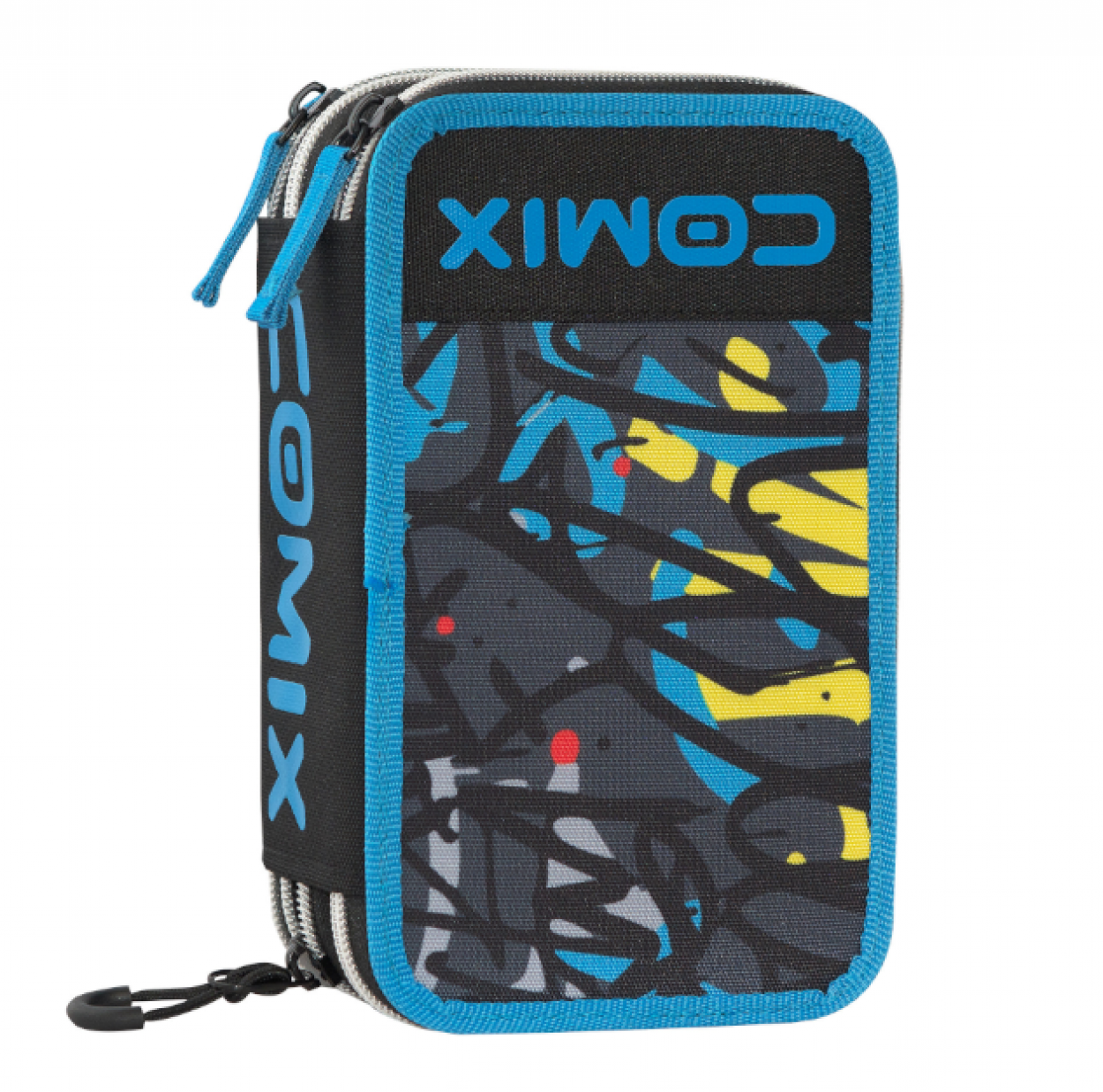 73315GR ASTUCCIO CORREDO 3 ZIP COMIX WBS GRAFFITI 41349