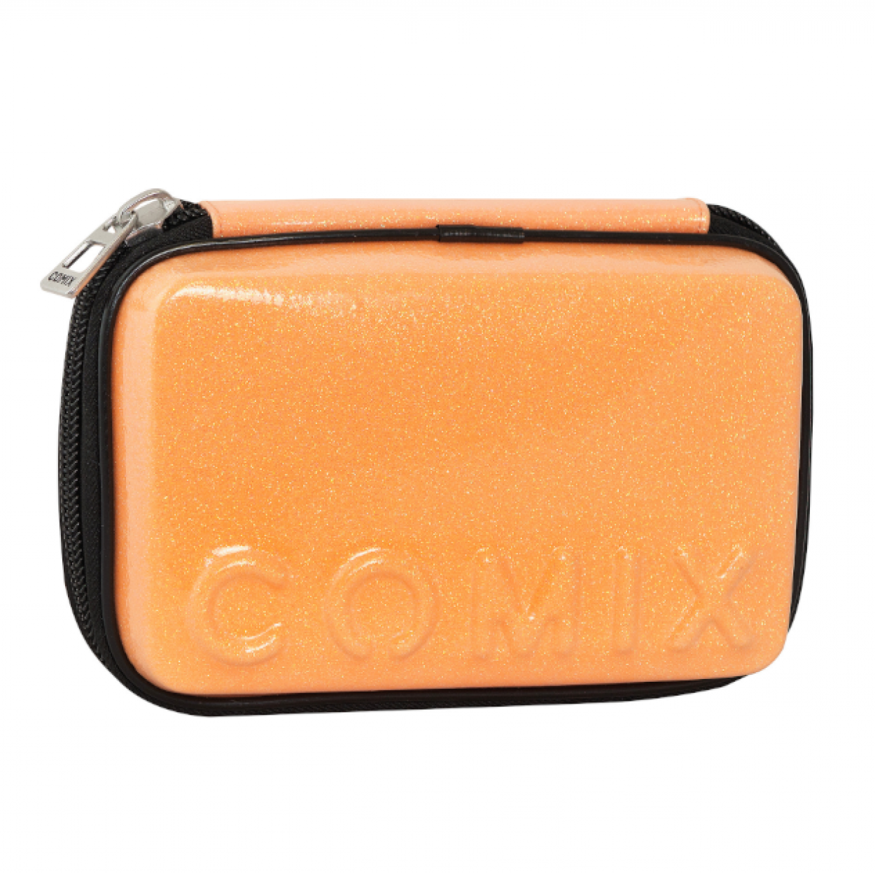 73795AR ASTUCCIO CORREDO MAXI ZIP COMIX GLITTER ARANCIONE 41349