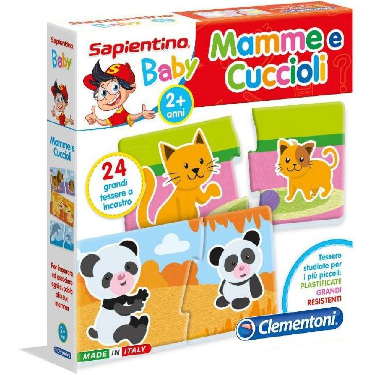 SAPIENTINO 18x20x4cm MAMME&CUCCIOLI 119691 40971