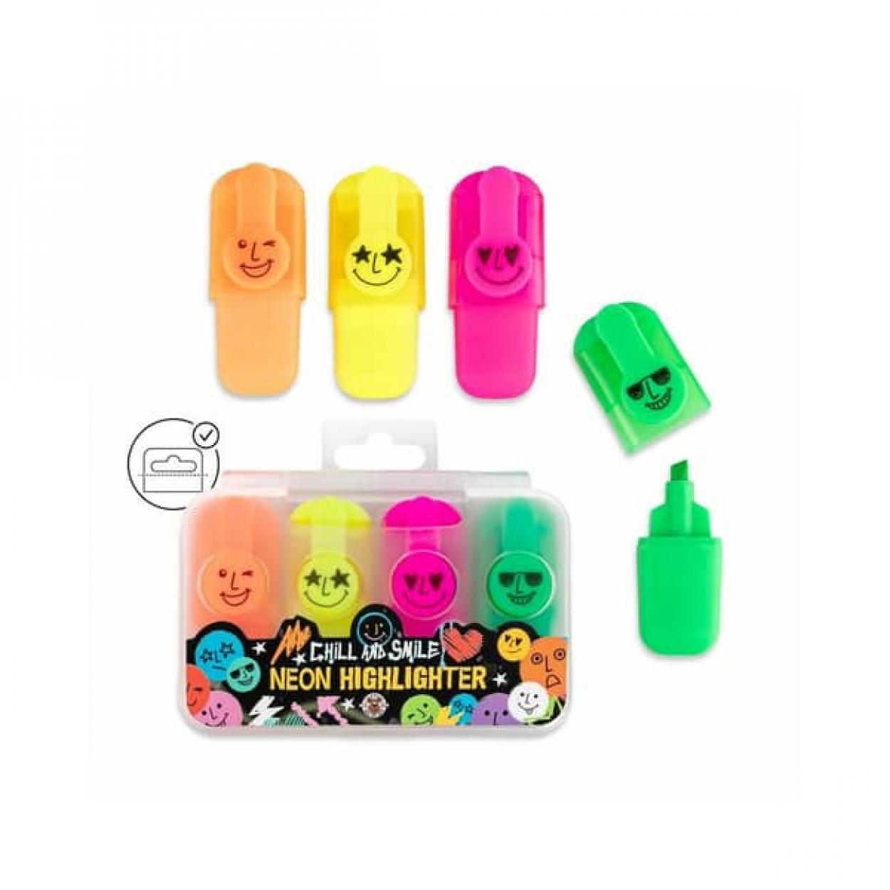 EVIDENZIATORI NEON TRENDHAUS CHILL AND SMILE 963659-000 41434
