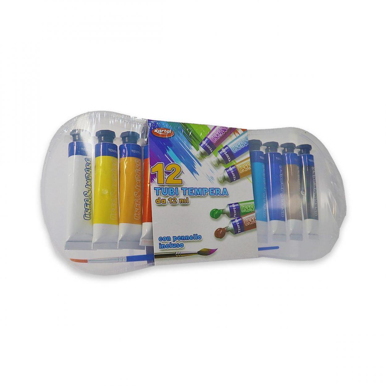 BOX 12 TUBI TEMPERE GOUACHE 10ml BE SMART 01050260 40808