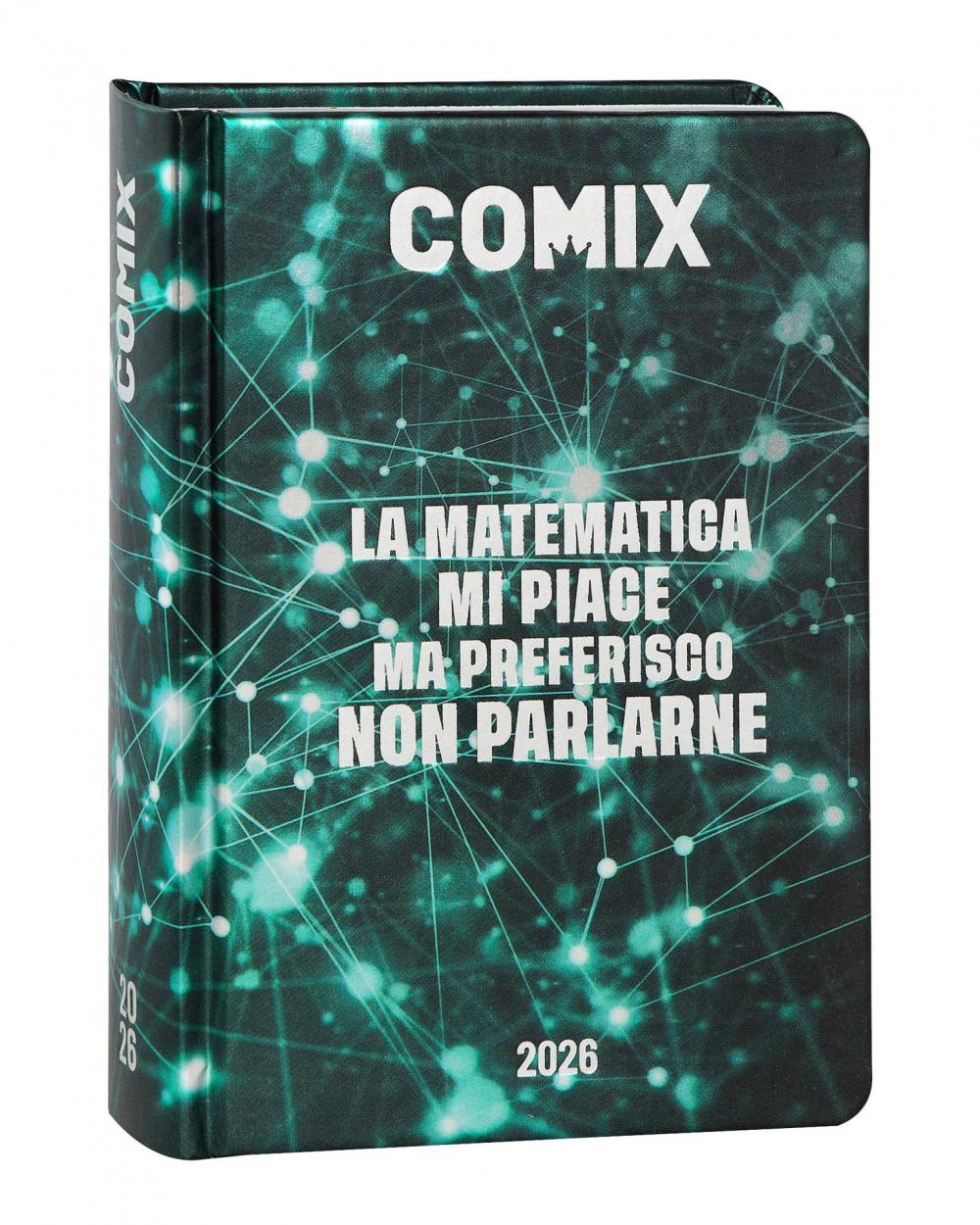 AGENDA COMIX 16M MINI ELECTRIC GREEN 74088EG 11x15.3cm 41349