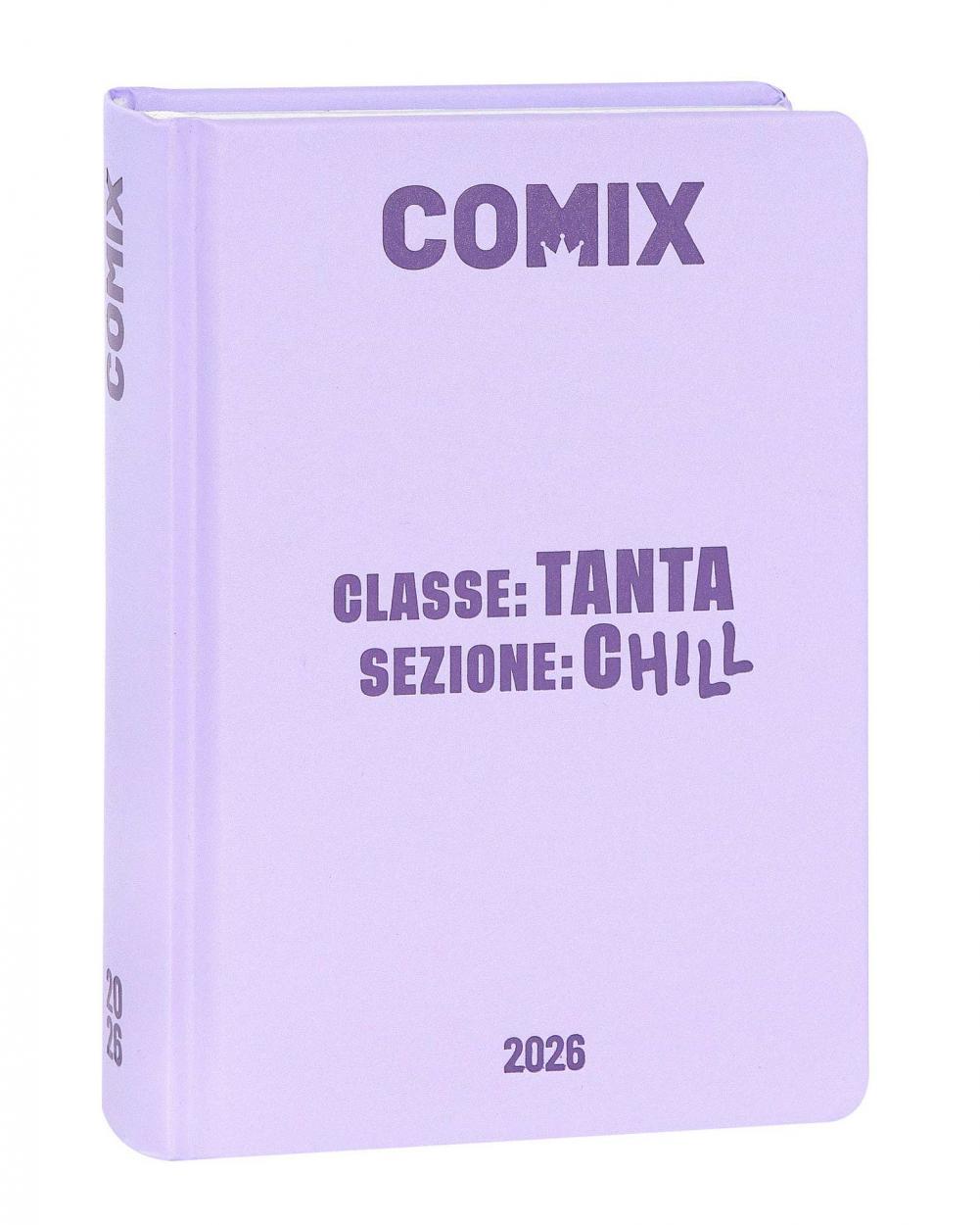 AGENDA COMIX 16M MINI LILLA 74088LI 11x15.3cm 41349