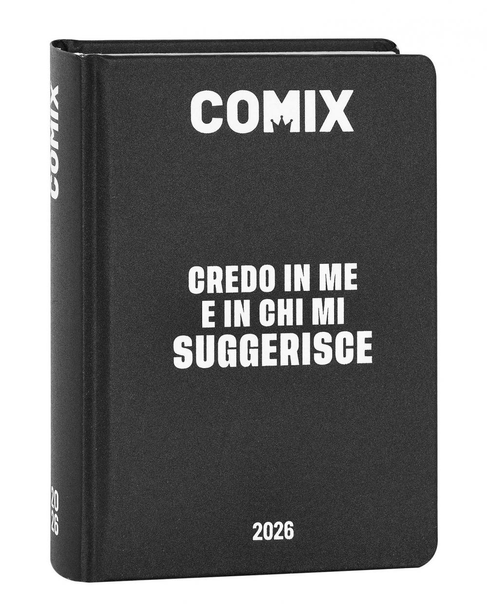AGENDA COMIX 16M STD BLACK&WHITE 74087BW 13x17.8cm 41349