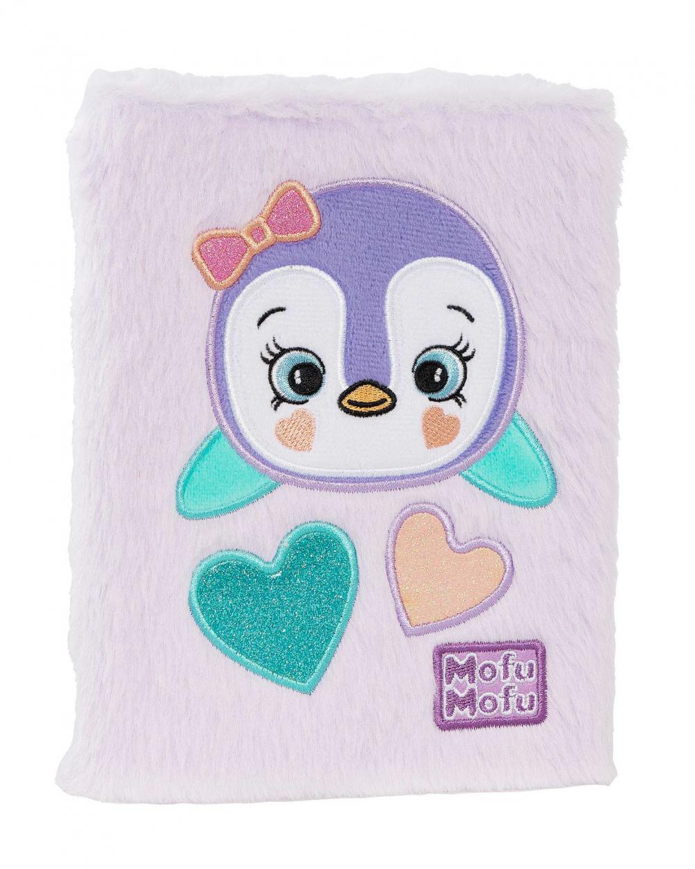 DIARIO 12MM STD PINGUINO PLUSH MOFUMOFU 73654PI 13x18,5cm 41349