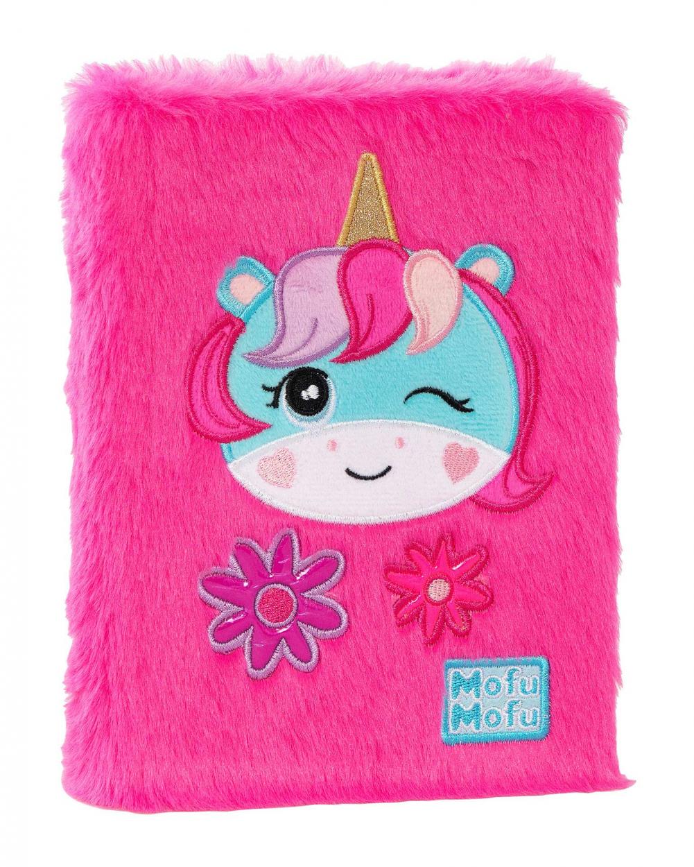 DIARIO 12MM STD UNICORNO PLUSH MOFUMOFU 73654UN 13x18,5cm 41349