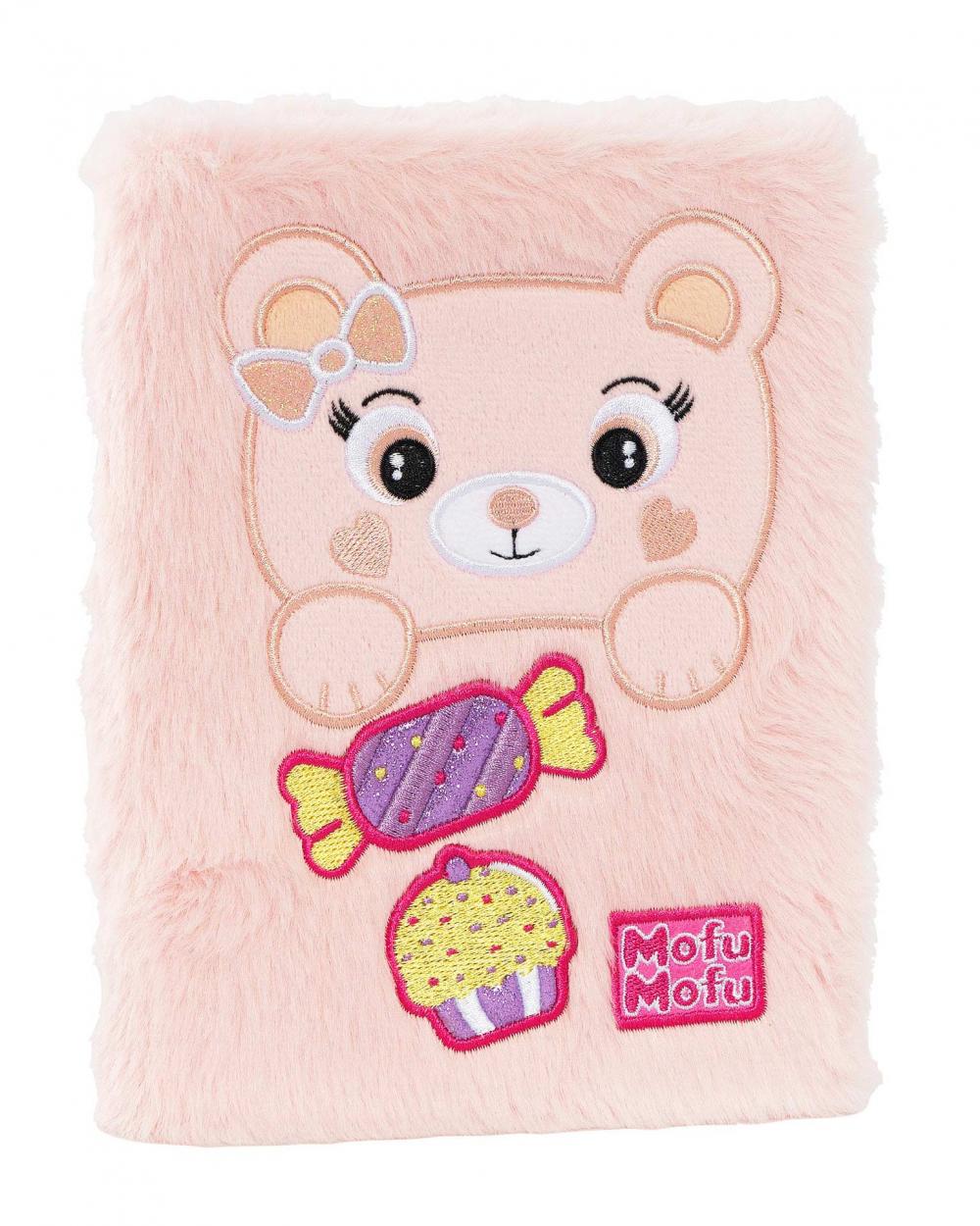 DIARIO 12MM STD ORSO PLUSH MOFUMOFU 73654OR 13x18,5cm 41349