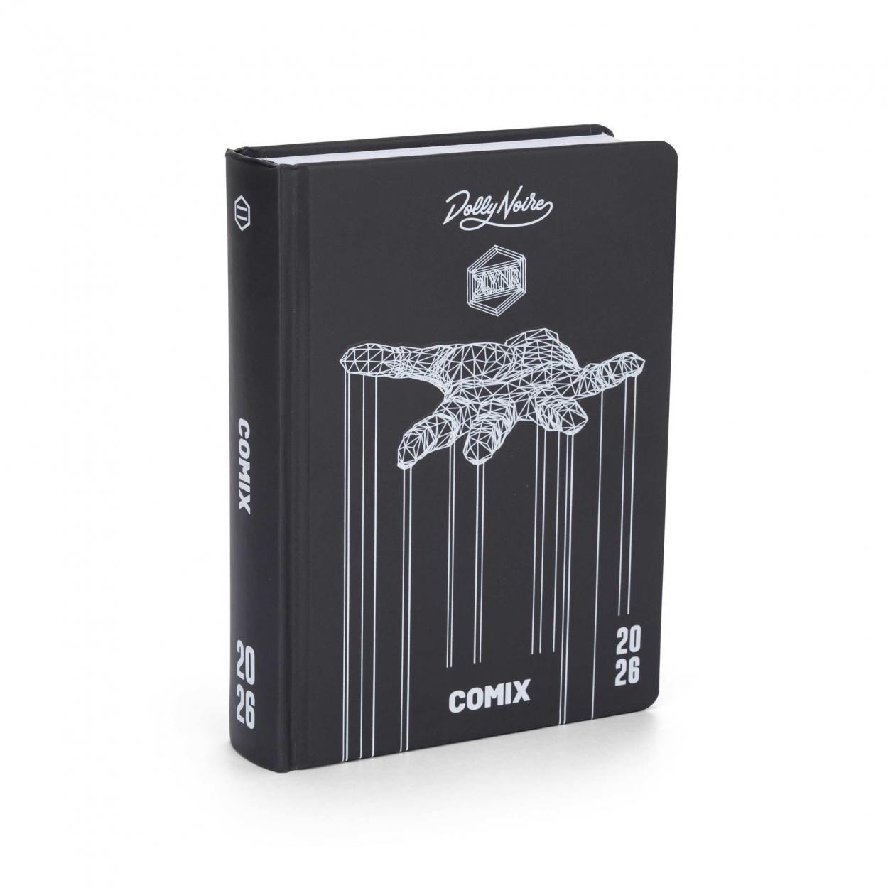 AGENDA 16M MEDIUM COMIX LIMITED EDITION DOLLY NOIRE CONTROL 73564CN 12 x 16,5cm 41349