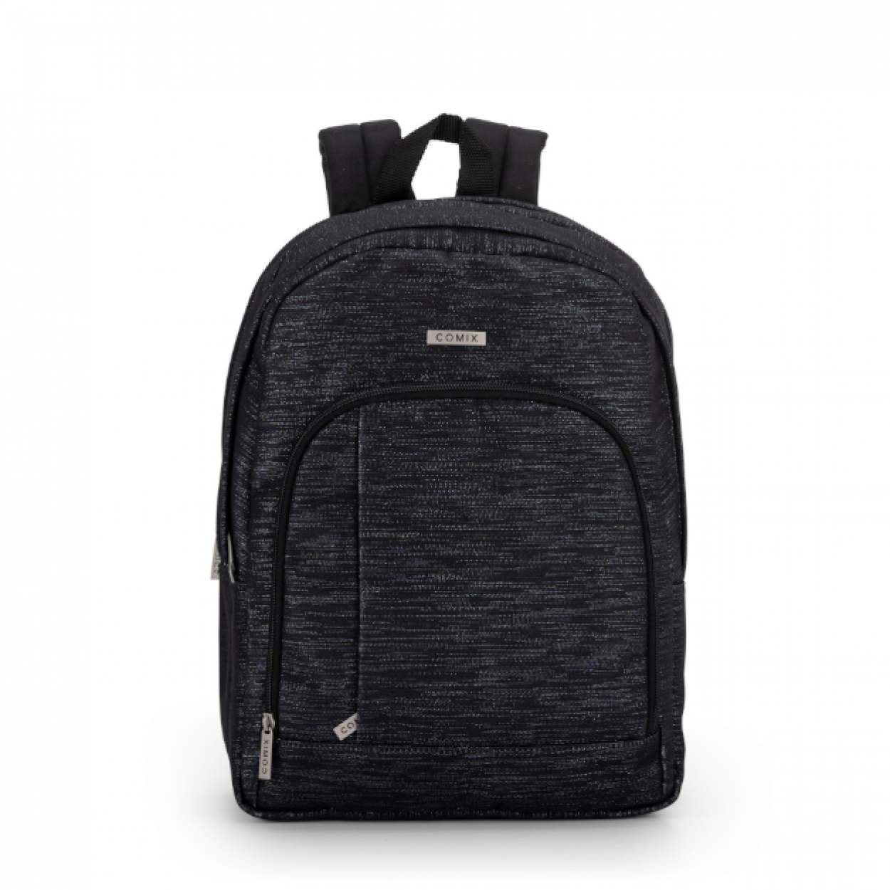 ZAINO ORGANIZZATO LUREX NERO COMIX 74117LN 32x43cm 41349